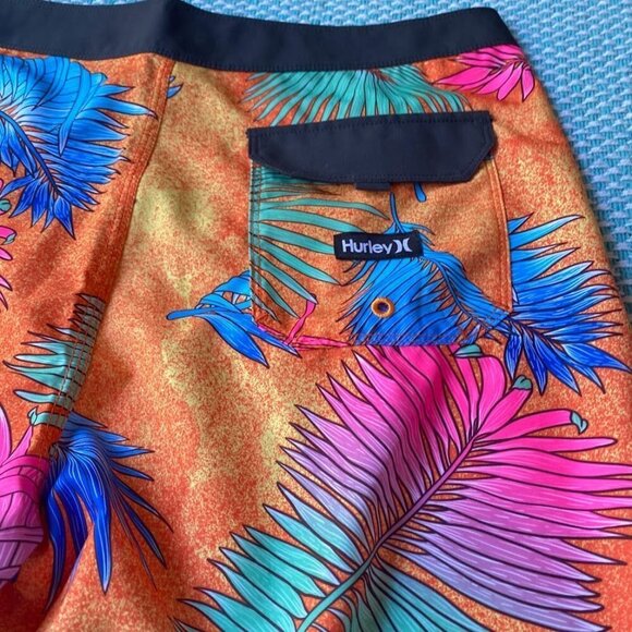 Hurley La Palma Boardshorts 20" Lt. Zitron / Waist 30 - Picture 4 of 6